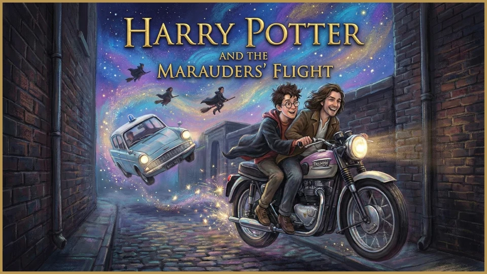 📖 La precuela perdida de Harry Potter: la aventura de James Potter, Sirius Black y un manuscrito robado